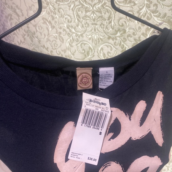 Lady Enyce “You can’t touch this” Sleeveless Blouse Sz S - Picture 5 of 8